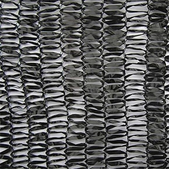 40% Black 6.5'x10' Sun Mesh Net Sunblock Shade Cloth Cover UV Resistant - Picture 3 of 5